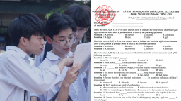 Đề minh họa và đáp án gợi ý môn tiếng Anh kỳ thi THPT Quốc gia 2020