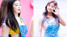 10 idol nữ diện quần yếm đẹp nhất: Mỹ nhân TWICE bị chê, Irene - Lisa bất phân thắng bại