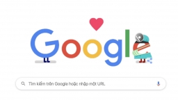 Google Doodle: Chân thành cảm ơn các y bác sĩ và các nhân viên y tế