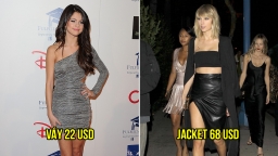 Taylor Swift, Selena Gomez và loạt mỹ nhân Hollywood mặc hàng chợ sang như hàng hiệu