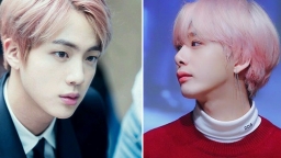 8 idol Kpop để tóc hồng đẹp: Jimin - Jin (BTS) tranh hạng, mỹ nam nhà SM đẹp như tiên tử