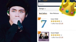 V (BTS) lập thành tích 'vô tiền khoáng hậu' trên Amazon