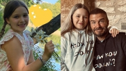 David Beckham đăng ảnh 'công chúa' Harper càng lớn càng xinh đẹp