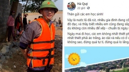 Xúc động bức thư thầy Hiệu trưởng ở Quảng Bình gửi học sinh ngày đầu đến trường sau lũ