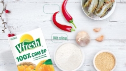 Hướng dẫn Cách làm Tôm sốt cam VFRESH Vinamilk