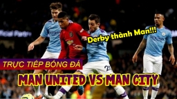 Trực tiếp trận derby Manchester: MU vs Man City bán kết Cúp Liên đoàn Anh trên VTVcab