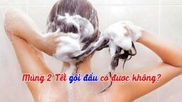 Mùng 2 Tết gội đầu có được không?