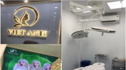 Cơ sở chăm sóc da Viet Anh Mega Beauty Center phẫu thuật thẩm mỹ trái phép