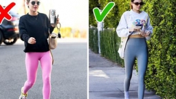 8 sai lầm khi mặc quần legging khiến chị em trông kém sang