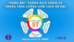 Không chỉ 5K, Bộ Y tế vừa phát động Thông điệp 5T chống dịch COVID-19 giai đoạn mới