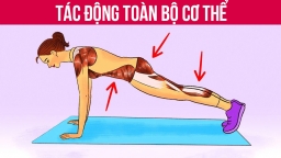 4 bài tập 5 phút làm 'tan chảy' mỡ bụng nhanh nhất ngay tại nhà