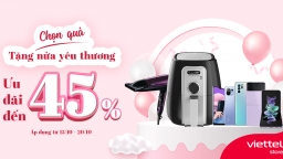 Smartphone, đồ công nghệ tại Viettel Store đồng loạt giảm giá sâu nhân ngày 20/10