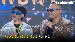 Rap Việt mùa 2 tập 2: Blacka rap cực cháy trên nền ca khúc 'Sài Gòn đẹp lắm'