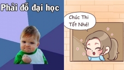 Hình ảnh kèm lời chúc thi tốt dành tặng các sĩ tử thi tốt nghiệp THPT 2022 cực đáng yêu và ý nghĩa