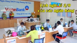 2/9 ngân hàng có làm việc không, lịch nghỉ lễ của các ngân hàng