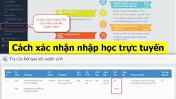 Bộ GD&ĐT hướng dẫn cách xác nhận nhập học trực tuyến từ ngày 18/9