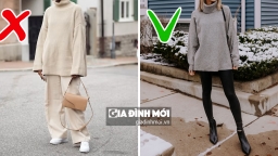 3 sai lầm khi mặc áo sweater oversize khiến chị em như bị 'cộng thêm 10kg'