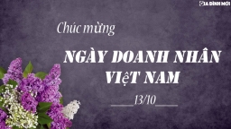 Thiệp chúc mừng Ngày Doanh nhân Việt Nam 13/10 đẹp và ý nghĩa nhất