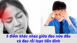 5 điểm khác nhau giữa đau nửa đầu và đau đầu rối loạn tiền đình, phân biệt rõ để trị đúng bệnh