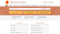 Từ ngày 5/2, giảm 1 nửa lệ phí khi đăng ký thường trú qua Cổng dịch vụ công trực tuyến