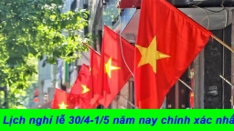 Nghỉ lễ 30/4 - 1/5/2023: Không phải ai cũng được nghỉ 5 ngày