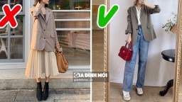 3 điều nên và không nên làm khi phối áo blazer, mọi chị em nên biết