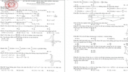 Đề tham khảo môn Toán tốt nghiệp THPT 2023 có đáp án đầy đủ nhất