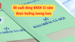 Đề xuất chỉ đóng bảo hiểm xã hội 15 năm đã được hưởng lương hưu