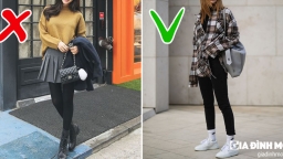 7 nên, 7 không để phối đồ với quần legging không bị lỗi mốt