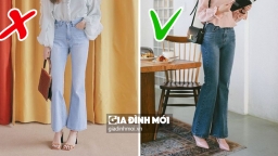 3 điều chị em nên và không nên làm khi phối giày với quần jeans ống loe