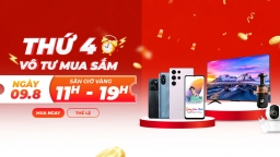 Viettel Store giảm sâu khi mua Online từ 11h-19h hôm nay 9/8