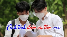 Cách tính điểm ưu tiên 2023, điểm ưu tiên được tính như thế nào?