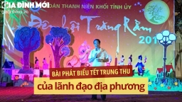 Bài phát biểu Tết Trung thu của lãnh đạo địa phương hay nhất