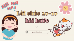 Lời chúc 20/10 hài hước khiến chị em phụ nữ cười nghiêng ngả