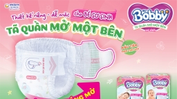 Diana Unicharm ra mắt Tã Quần Mở Một Bên Bobby cho bé sơ sinh - đầu tiên trên thế giới