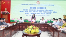 Lần đầu tiên Hà Nội tổ chức Ngày hội Đại đoàn kết toàn dân tộc cấp Thành phố