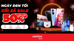 Viettel Store dành trọn 5 ngày ưu đãi chưa từng có trong dịp Black Friday