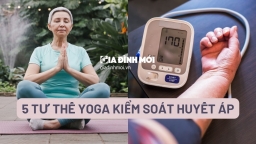 5 tư thế yoga tốt nhất cho người bị tăng huyết áp, ai cũng có thể tự tập được