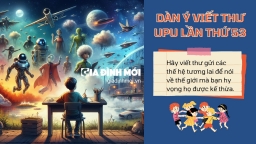 Dàn ý viết thư UPU lần thứ 53 gửi các thế hệ tương lai