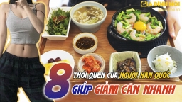 8 thói quen của người Hàn Quốc giúp giảm cân nhanh