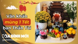 Văn khấn Thần Tài mùng 1 Tết Giáp Thìn 2024 đầy đủ nhất