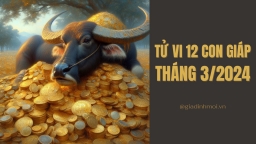 Tử vi tháng 3/2024: Tuổi Dần hút tài lộc, tuổi Tuất phải chi khoản lớn