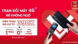 Trạm đổi máy 4G - Rẻ không ngờ chỉ từ 390K tại Viettel Store