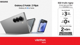 Rinh ngay ưu đãi đến 7 triệu đồng khi đặt trước Galaxy Z Fold6| Z Flip6 tại Viettel Store