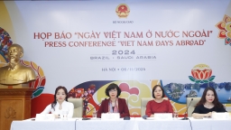 Ngày Việt Nam ở nước ngoài 2024: Mang múa rối nước, tranh Đông Hồ, tò he đến Bra-xin và Ả-rập Xê-út