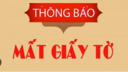 Rơi giấy tờ