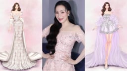 Ca sĩ Hồ Quỳnh Hương mặc 4 chiếc váy trong đám cưới, hôn lễ diễn ra giữa đảo