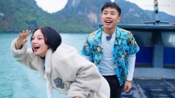 Thu Hà Ceri lăn xả tới mức bị ốm, Long Vũ có hành động ân cần chăm sóc