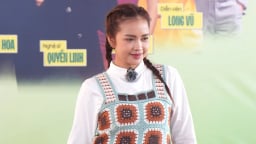 Từ thảm đỏ đến ruộng vườn: Ngọc Châu biến mọi nơi thành sân khấu