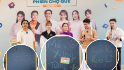Dàn cast “Về Quê Làm Giàu” sáng tạo hết cỡ với thương hiệu kẹo mè xửng tự thiết kế